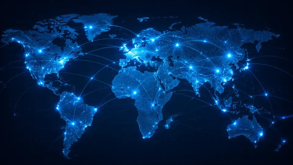 Connected global technology network